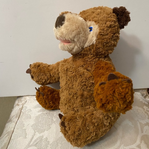 Zoobies Brown Bear Plush 11" With Cloth Book Eric Carle Stuffed Animal Toy - Picture 7 of 15